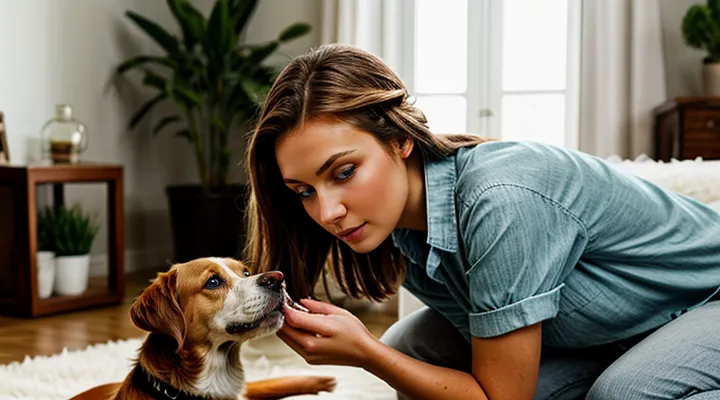 Инструкция: что делать, если собака боится мужчин.