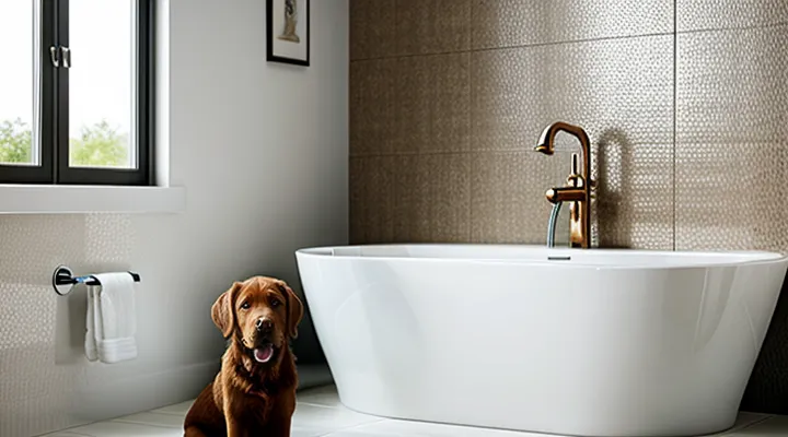 Инструкция: что делать, если собака боится воды и не хочет мыться.