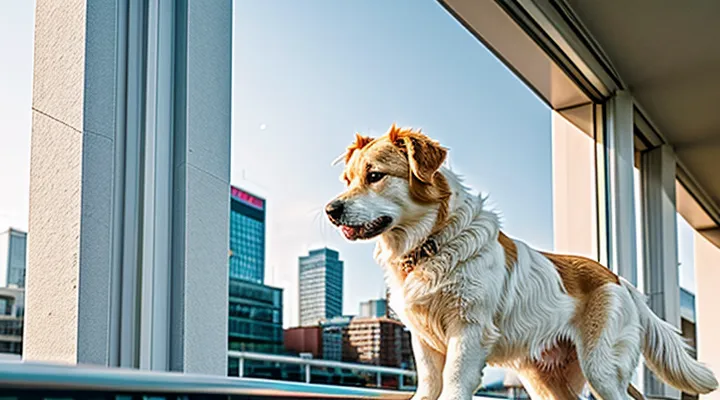 Инструкция: что делать, если собака боится высоты.