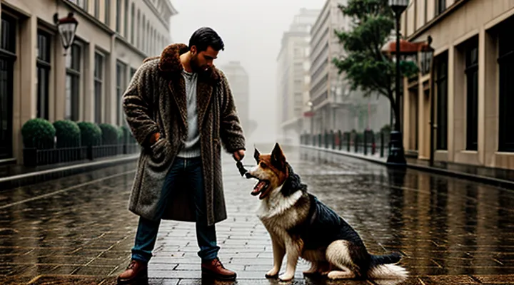 Инструкция: что делать, если собака попала под дождь и замерзла.