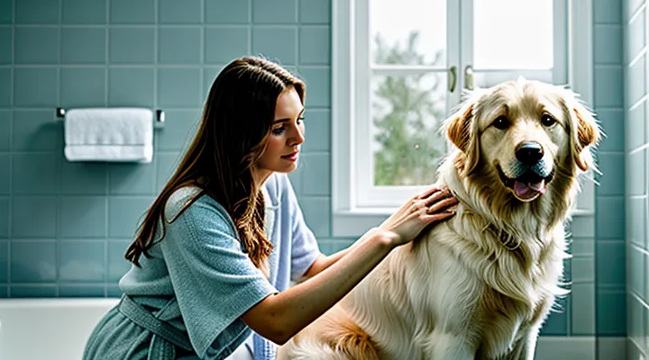 Инструкция: как быстро высушить собаку после мытья.