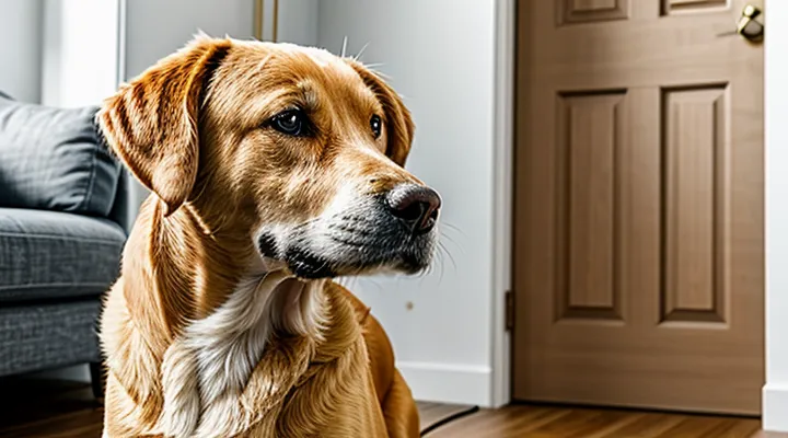 Инструкция: как научить собаку не лаять, когда кто-то стучит в дверь.