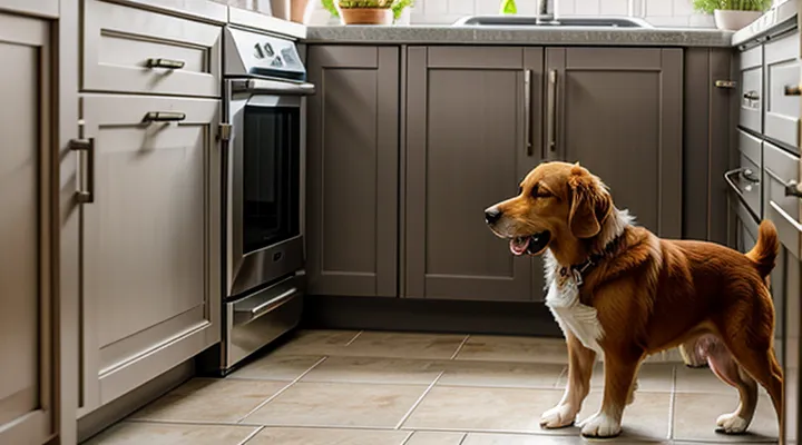 Инструкция: как научить собаку не подходить к мусорному ведру.