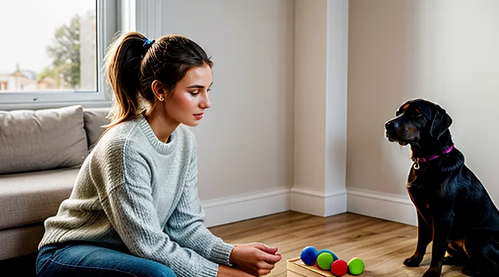 Инструкция: как научить собаку приносить и складывать игрушки в коробку.