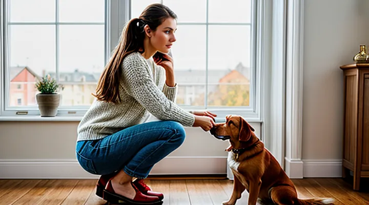 Инструкция: как отучить собаку от привычки кусать за пятки.