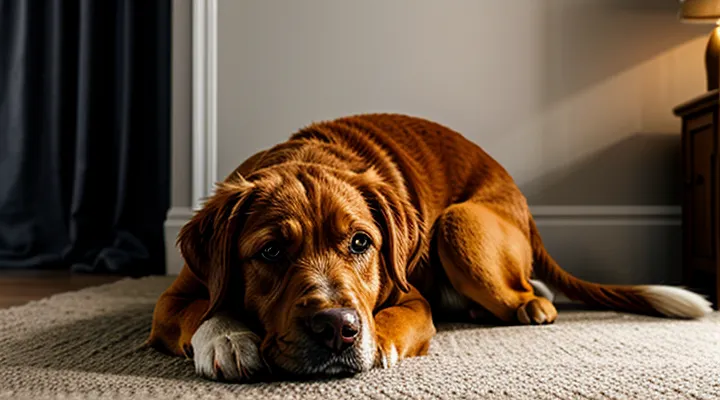 Инструкция: как отучить собаку скулить по ночам.