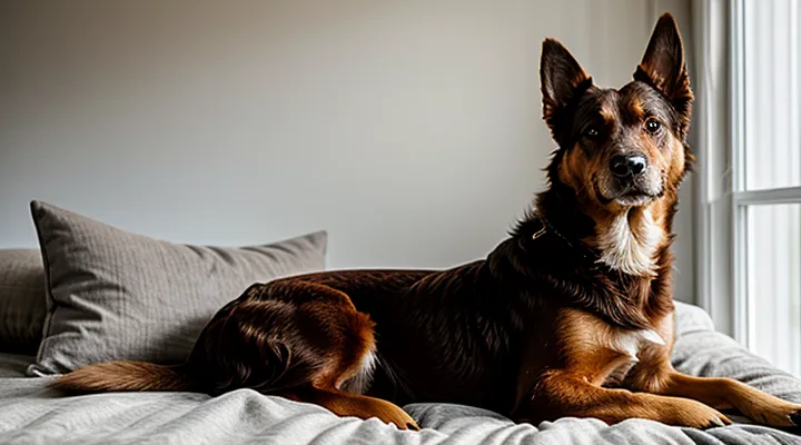 Инструкция: как отучить собаку спать на вашей подушке.