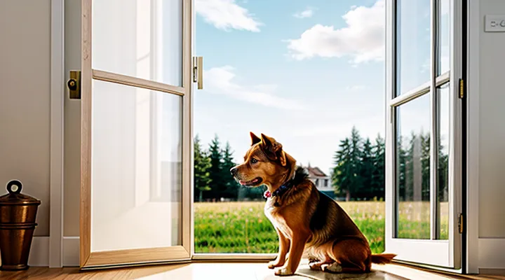 Инструкция: как понять, что собака просится в туалет, если она молчит.