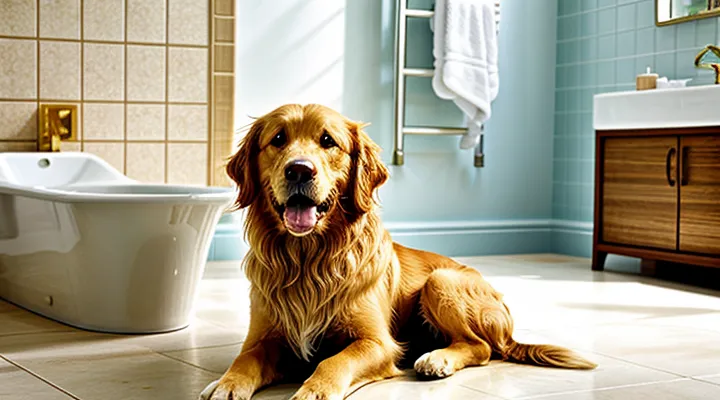 Инструкция: как правильно мыть собаку, чтобы шерсть блестела.