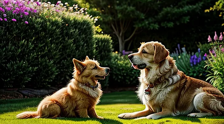 Инструкция: как правильно знакомить пожилую собаку с новым щенком.