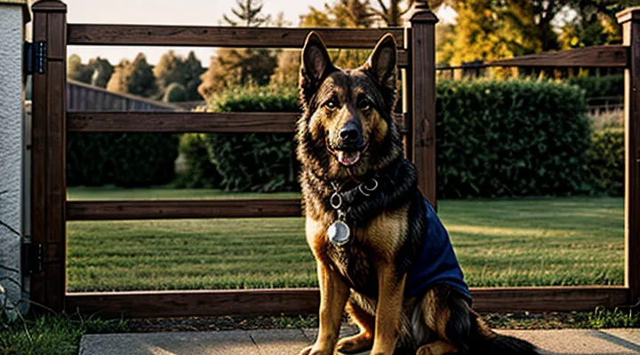 Инструкция: как сделать так, чтобы собака не выбегала из калитки.