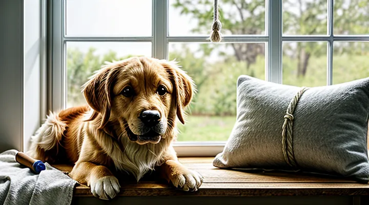 Инструкция: как сделать успокаивающую игрушку для собаки своими руками.