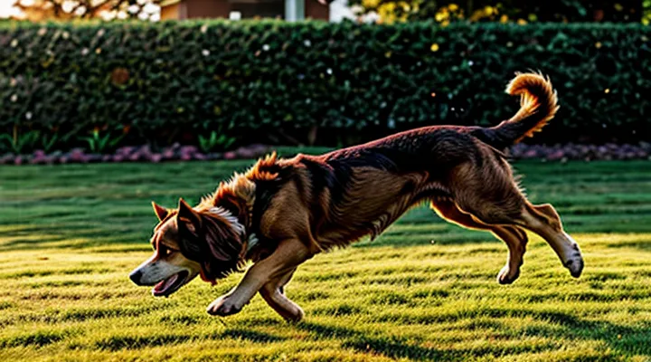 Инструкция: почему собака гоняется за своим хвостом.
