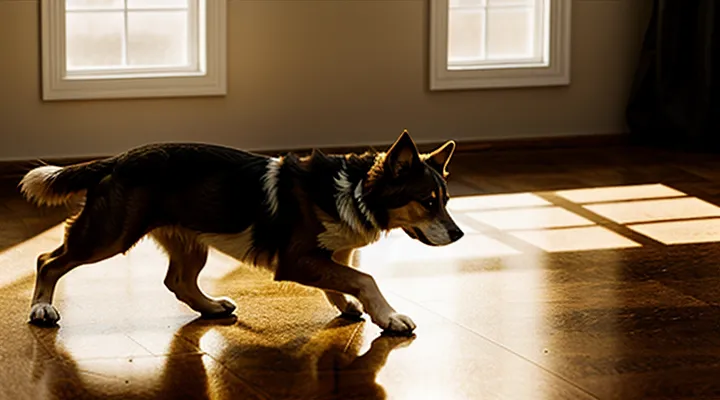 Инструкция: почему собака пытается поймать солнечный зайчик.