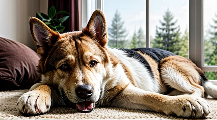 Инструкция: почему собака спит на спине, раскинув лапы.