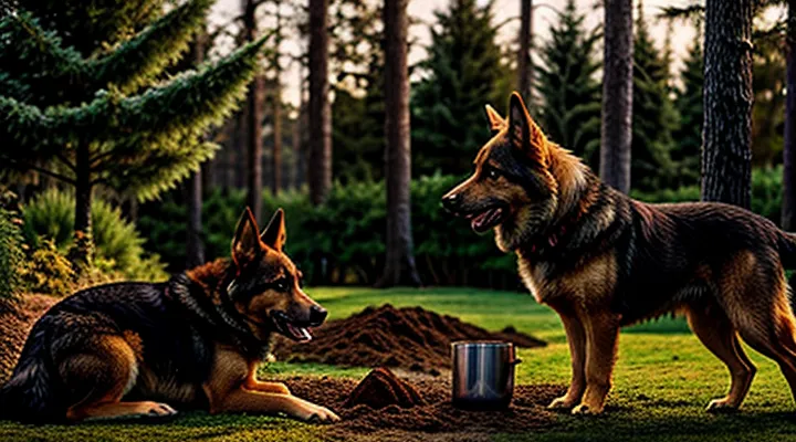 Инструкция: почему собака закапывает еду и игрушки.